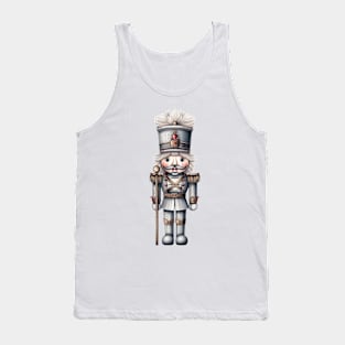 Silver Christmas Nutcracker Tank Top